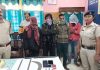 চারজনের একটি সশস্ত্র ডাকাত দলকে গ্রেফতার করলো মালদা চাঁচল থানার পুলিশ